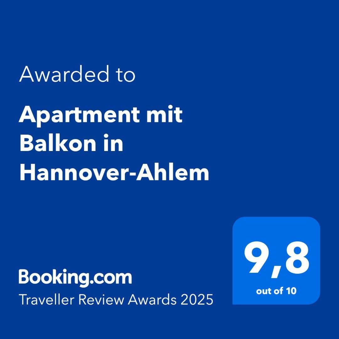Apartment Mit Balkon In Hannover-Ahlem Bagian luar foto